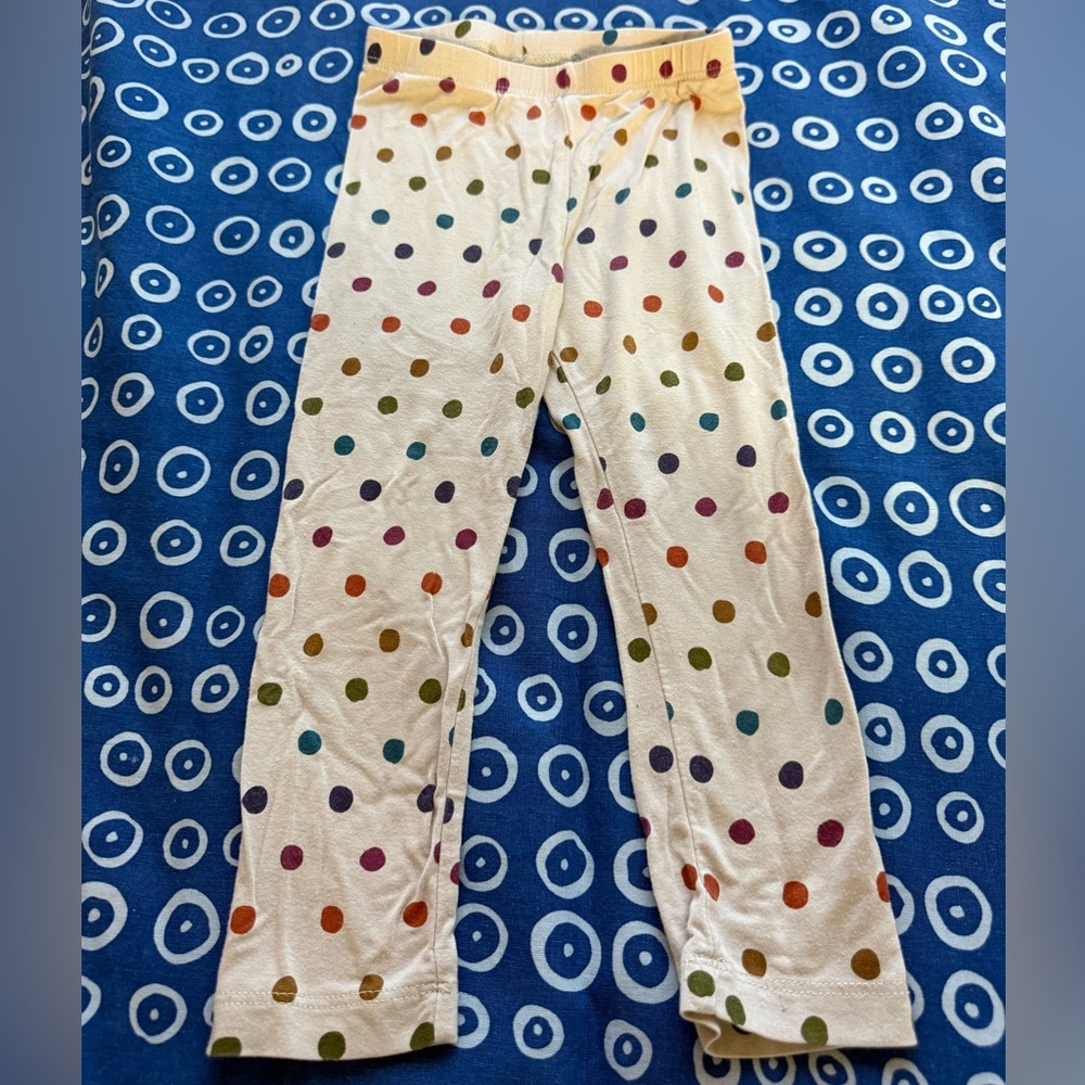 Kyte BABY Polka Dot Kids Casual Bottoms - Multicolor